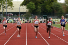 Womens under-17s 100 metres, 2019 North Eastern Track and Field Champs., Middlesbrough. Photo:  David T. Hewitson/Sports for All Pics
